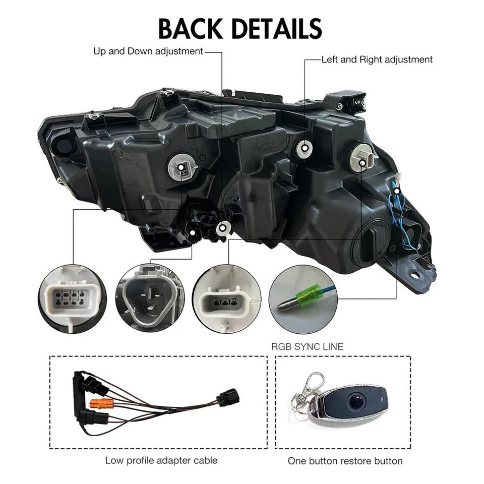 NTXGlow RGB Headlights (2016-2021 Honda Civic 10th Gen)
