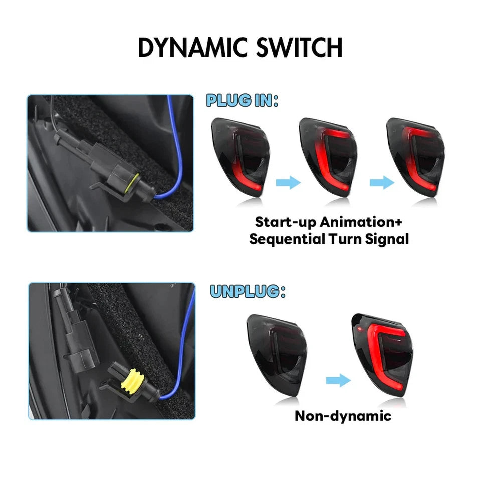 NTXGlow Smoked LED Tail Lights (2009-2012 Toyota RAV4)