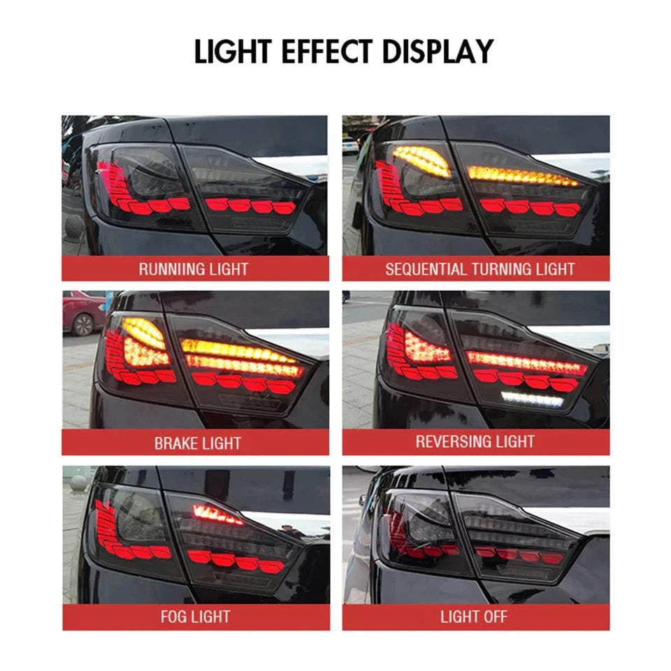 NTXGlow Smoked LED Tail Lights (2012-2014 Toyota Camry)