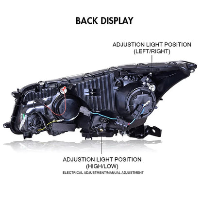 NTXGlow Dynamic LED Headlights 2008-2012 Honda Accord MK8 (Without Demon Eyes)