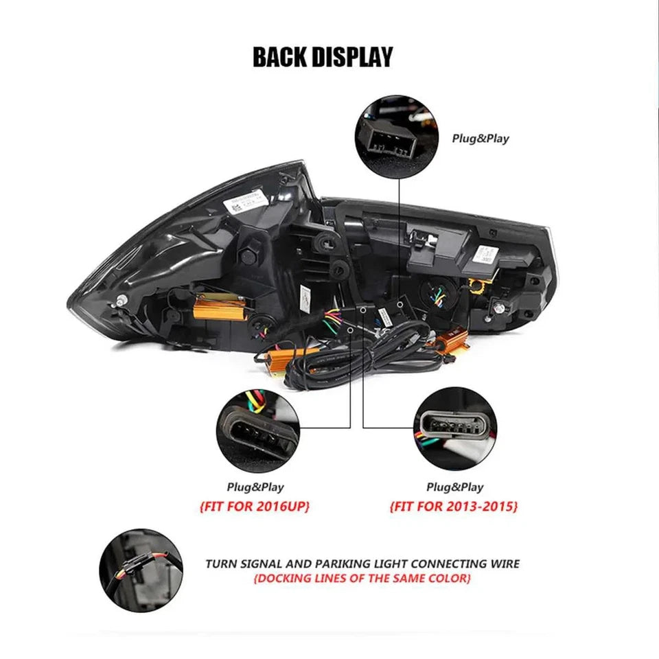 NTXGlow Red LED Tail Lights (2013-2018 BMW 3-Series F30, F35, F80)