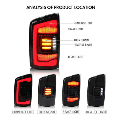 NTXGlow LED Tail Lights (2002-06 Dodge Ram 1500 & 2003-06 Ram 2500, 3500)