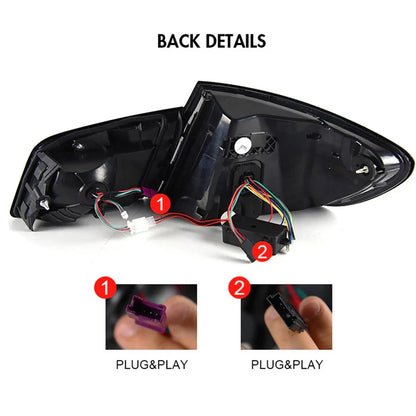 NTXGlow Smoked LED Tail Lights (2011-2017 BMW 5-Series F10, F18)