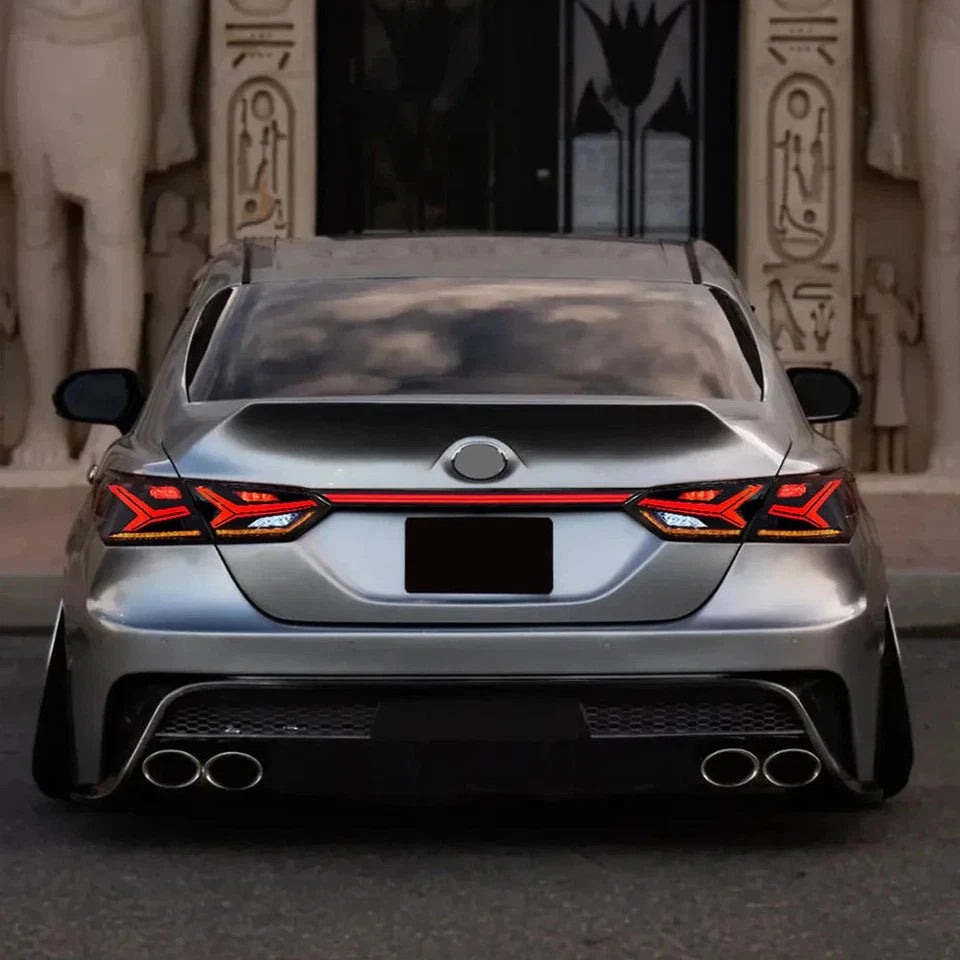 NTXGlow Smoke Red Tail Lights & Trunk Set (2018-2024 Toyota Camry)