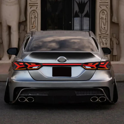 NTXGlow Smoke Red Tail Lights & Trunk Set (2018-2024 Toyota Camry)