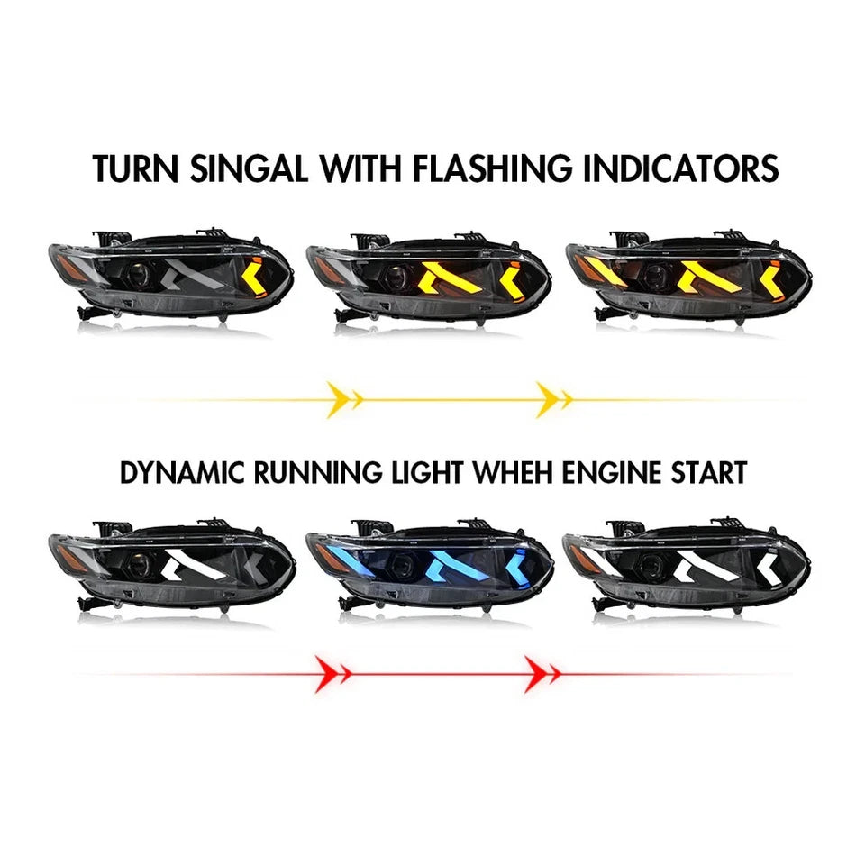 NTXGlow LED Headlights (2018-2022 Honda Accord Sedan)