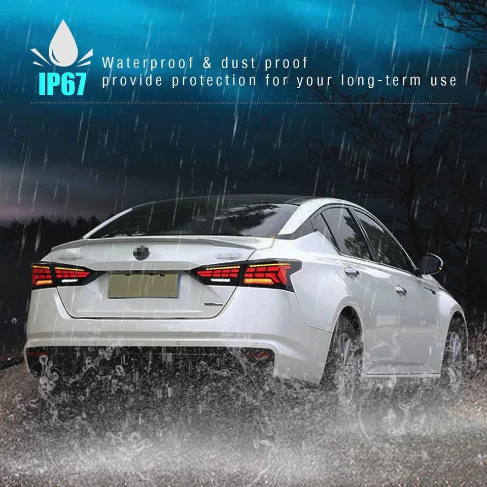 NTXGlow Start-Up Animation Smoked LED Tail Lights (2019-21 Nissan Altima)