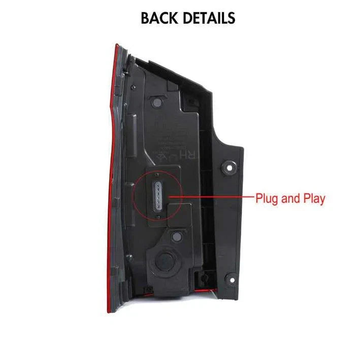 NTXGlow Smoked LED Tail Lights (2015-2019 Mercedes-Benz Vito W447 & MPV)