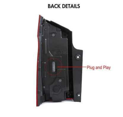 NTXGlow Smoked LED Tail Lights (2015-2019 Mercedes-Benz Vito W447 & MPV)