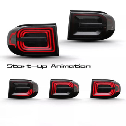 NTXGlow Smoked LED Tail Lights (2007-2021 Toyota FJ Cruiser)