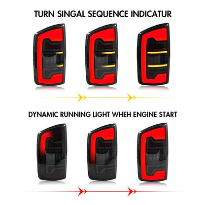 NTXGlow LED Tail Lights (2002-06 Dodge Ram 1500 & 2003-06 Ram 2500, Ram 3500)