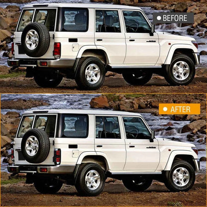 NTXGlow Red LED Tail Lights (1984-2021 Toyota Land Cruiser LC76)