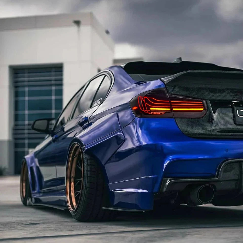 NTXGlow Ultra Mods Smoke Tail Lights (2013-2018 BMW 3-Series F30)