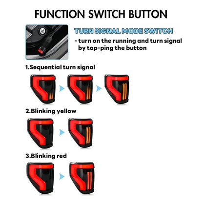 NTXGlow LED Tail Lights (2009-2014 Ford F-150)