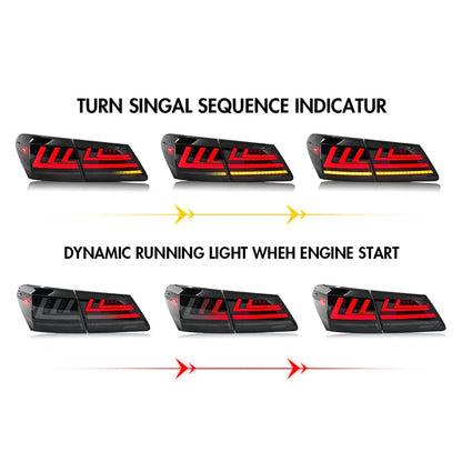 NTXGlow LED Tail Lights (2007-2012 Lexus ES350, ES330)