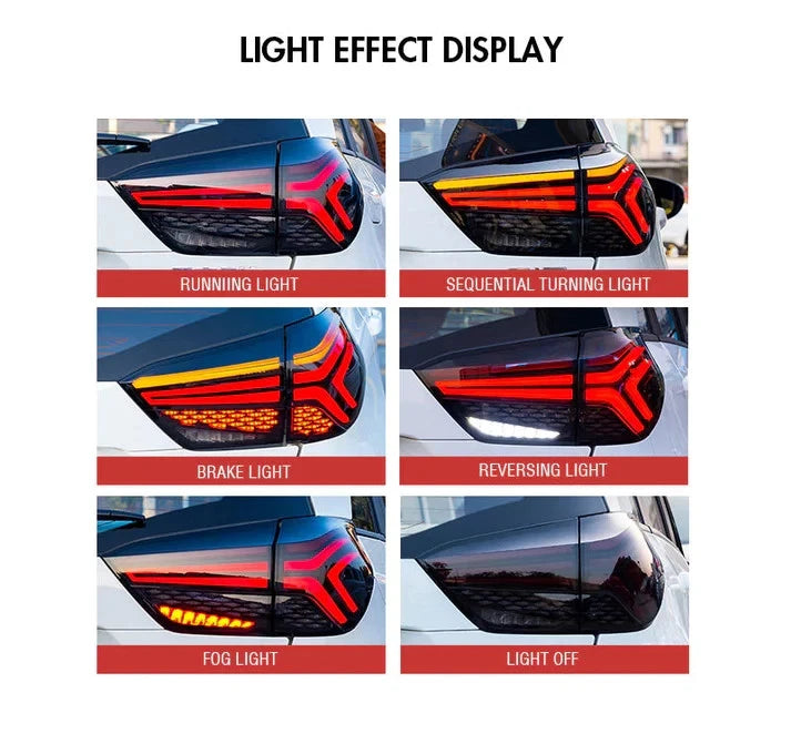 NTXGlow Smoked LED Tail Lights (2020-2021 Honda Fit & Jazz)