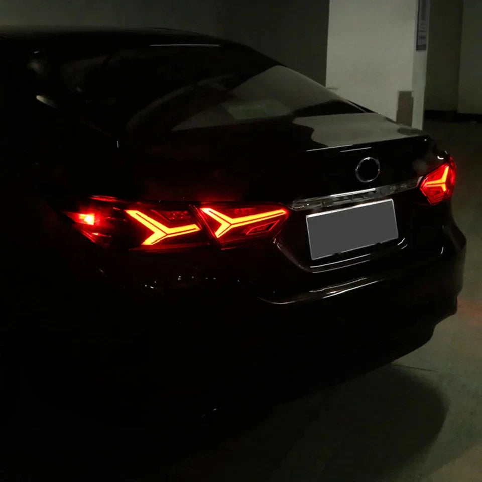 NTXGlow Smoke Tail Lights For (2018-2024 Toyota Camry SE, LE, XSE, XLE, TRD)