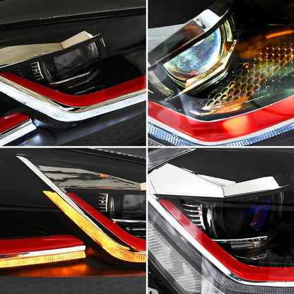 NTXGlow LED Headlights 2013-18 Volkswagen Golf MK7 (Laser Version)