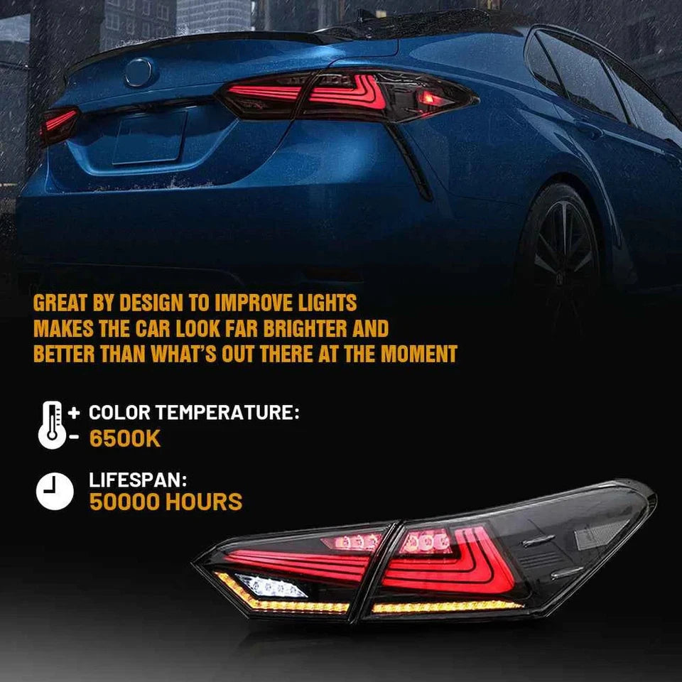 NTXGlow LED Tail Lights (2018-2024 Toyota Camry SE, XSE, LE)