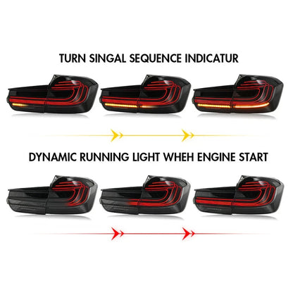 NTXGlow LED Tail Lights (2013-2018 BMW 3-Series F30 & F80 M3)