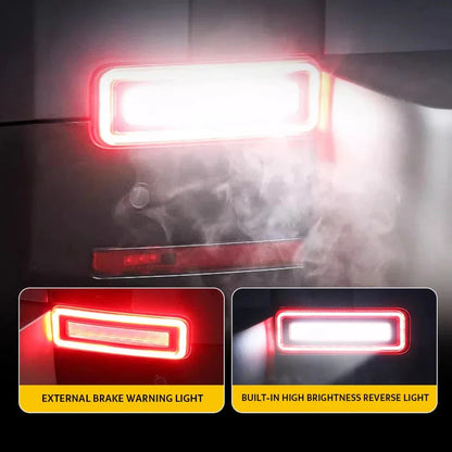 NTXGlow Smoked LED Bumper Brake Tail Lights (2020-2025 Land Rover Defender)