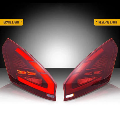 NTXGlow Smoked LED Tail Lights (2008-2019 Ford Fiesta Hatchback SE & ST)