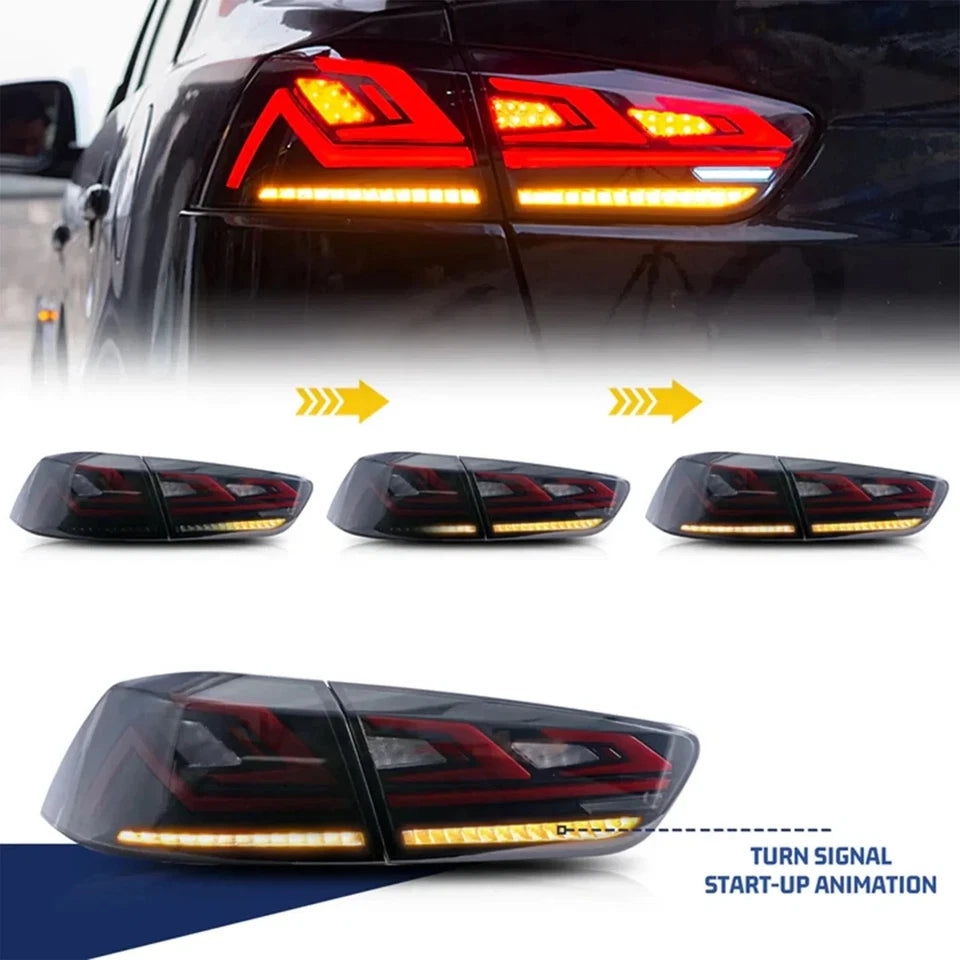 NTXGlow Start-Up Animation LED Tail Lights (2008-2017 Mitsubishi Lancer & EVO X)