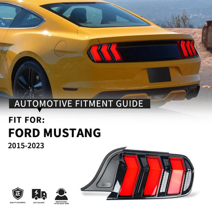 NTXGlow Smoked LED Tail Lights (2015-2023 Ford Mustang Shelby GT350, GT500)
