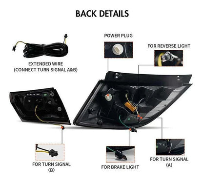 NTXGlow Smoked LED Tail Lights (2016-20 Honda Civic Hatchback)