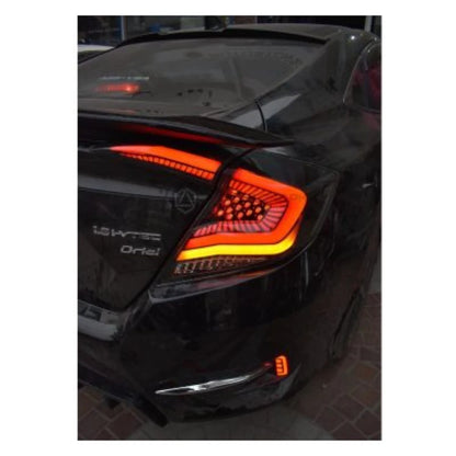NTXGlow Clear Red LED Tail Lights (2016-2021 Honda Civic 10th)
