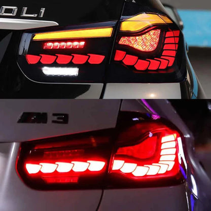 NTXGlow Red LED Tail Lights (2013-2018 BMW 3-Series F30, F35, F80)