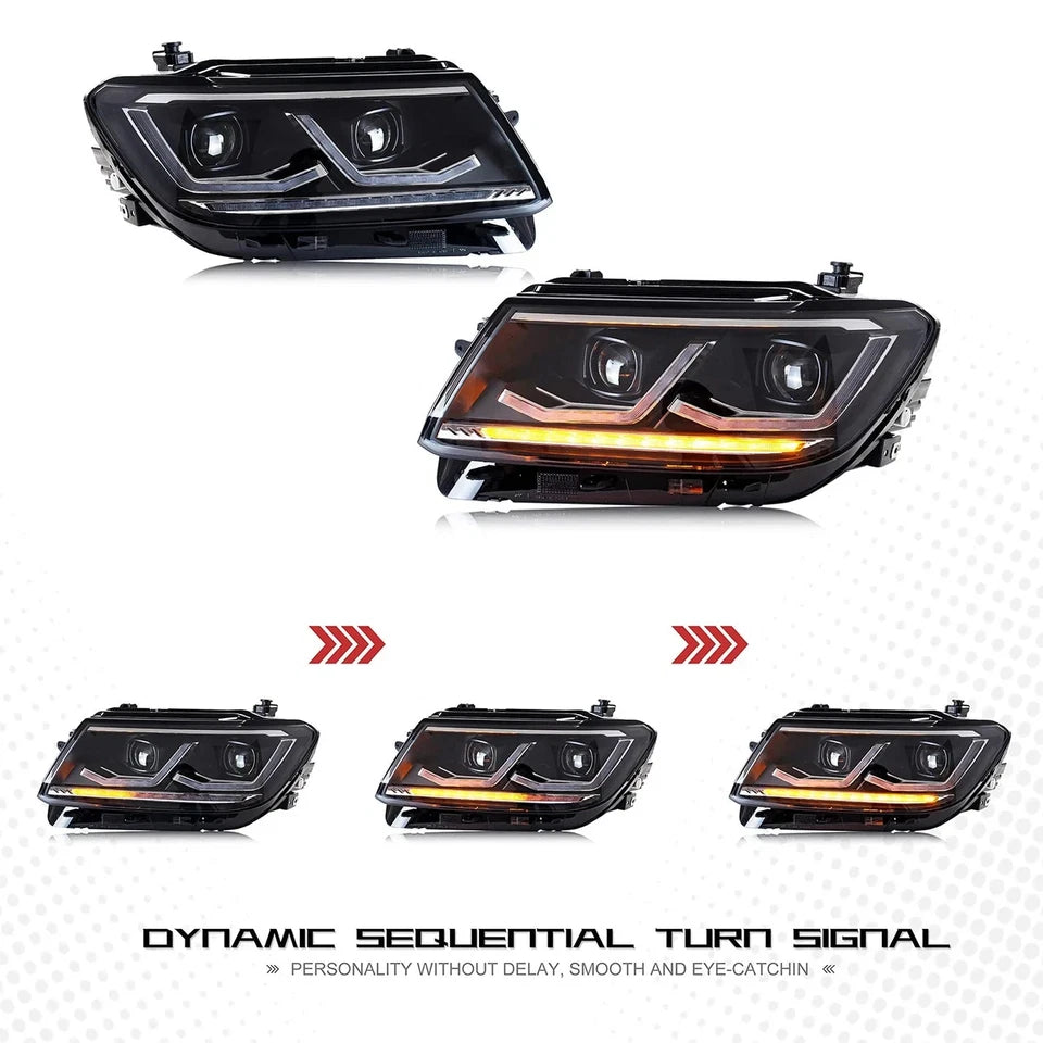 NTXGlow Start-UP Animation LED Headlights (2017-2021 Volkswagen Tiguan)