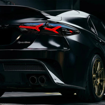 NTXGlow Smoke Tail Lights (2018-2024 Toyota Camry LE SE, XLE, XSE, TRD 8th Gen)