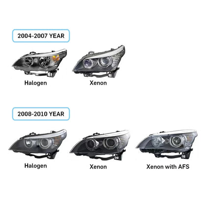 NTXGlow LED Headlights (2005-2010 BMW 5-Series E60, 525i, 530i, 540i)