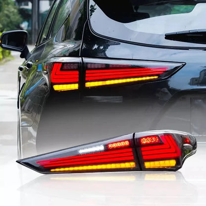 NTXGlow Red LED Tail Lights (2021-2023 Toyota Highlander)