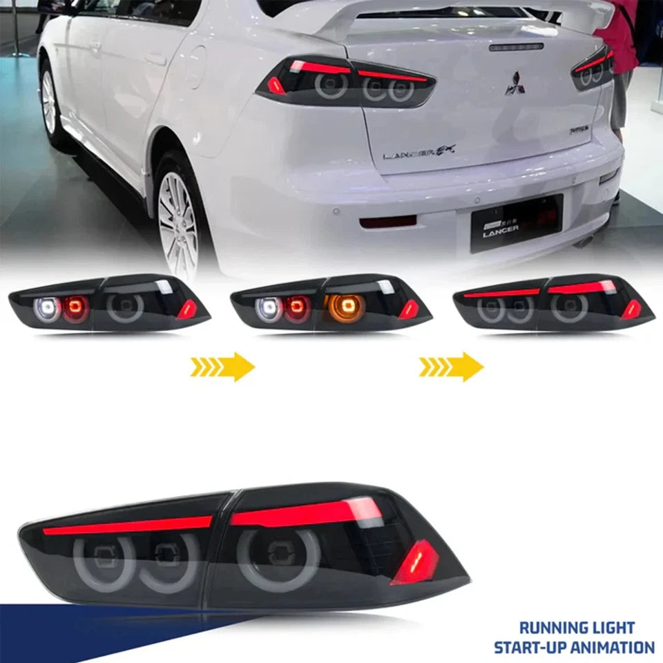 NTXGlow Start-Up Animation LED Tail Lights (2009-2021 Mitsubishi Lancer & EVO X)
