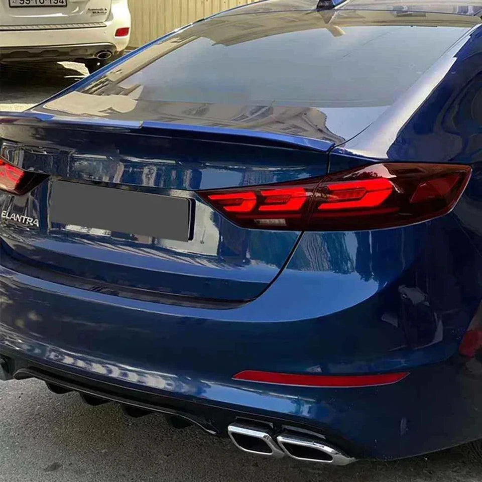 NTXGlow Red LED Tail Lights (2015-2018 Hyundai Elantra)