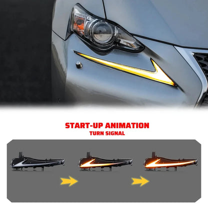 NTXGlow RGB Daytime Running Lights (2014-2020 Lexus IS250, IS350, IS200t, IS300)