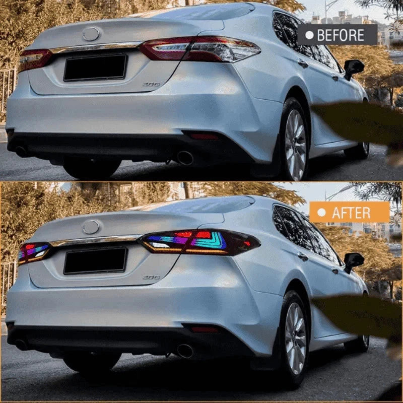 NTXGlow RGB Style LED Tail Lights (2018-2024 Toyota Camry)