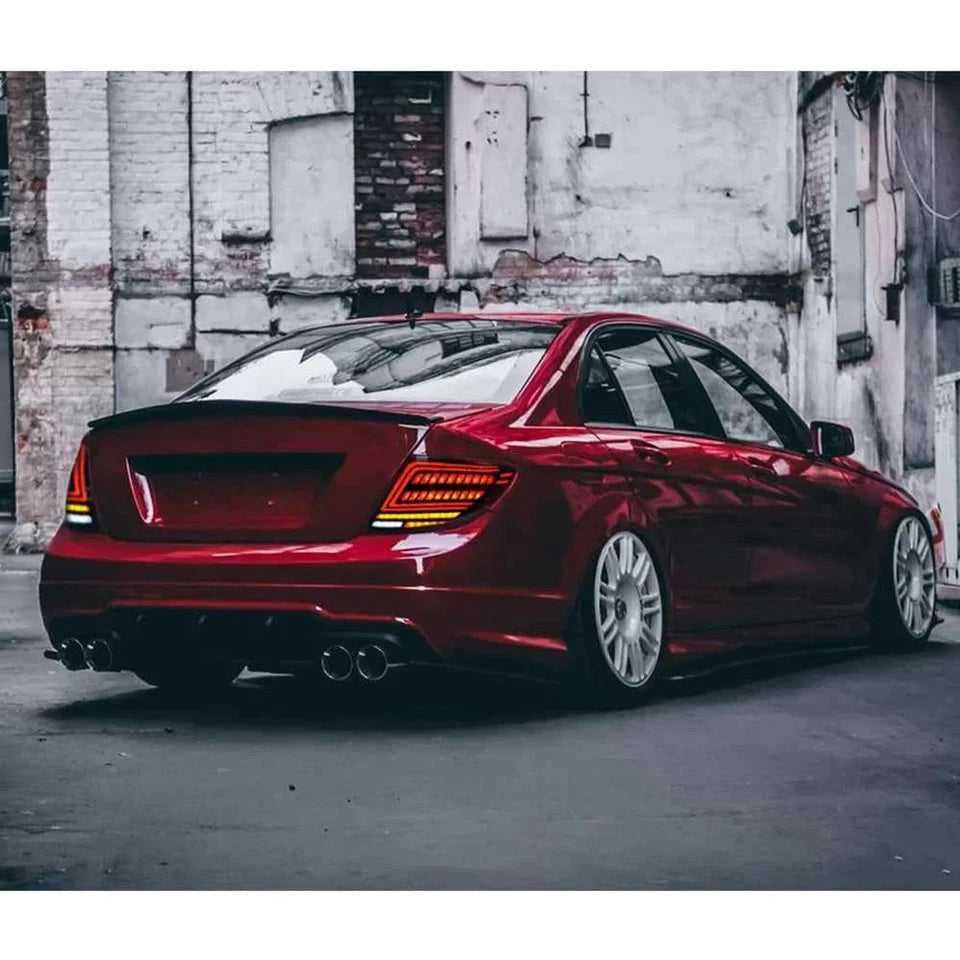 NTXGlow LED Tail Lights (2007-2014 Mercedes-BENZ W204 C180 C200 C260 C300)