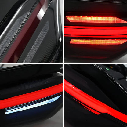 NTXGlow Smoke White Tail Lights (2020-2024 Toyota Corolla L, LE, SE, XSE, XLE)