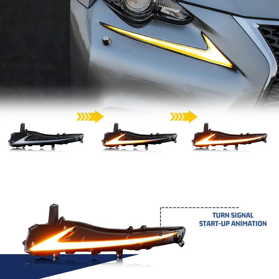 NTXGlow LED Daytime Running Lights (2014-2020 Lexus IS250, IS350, IS200t, IS300)