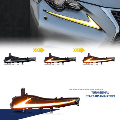 NTXGlow LED Daytime Running Lights (2014-2020 Lexus IS250, IS350, IS200t, IS300)