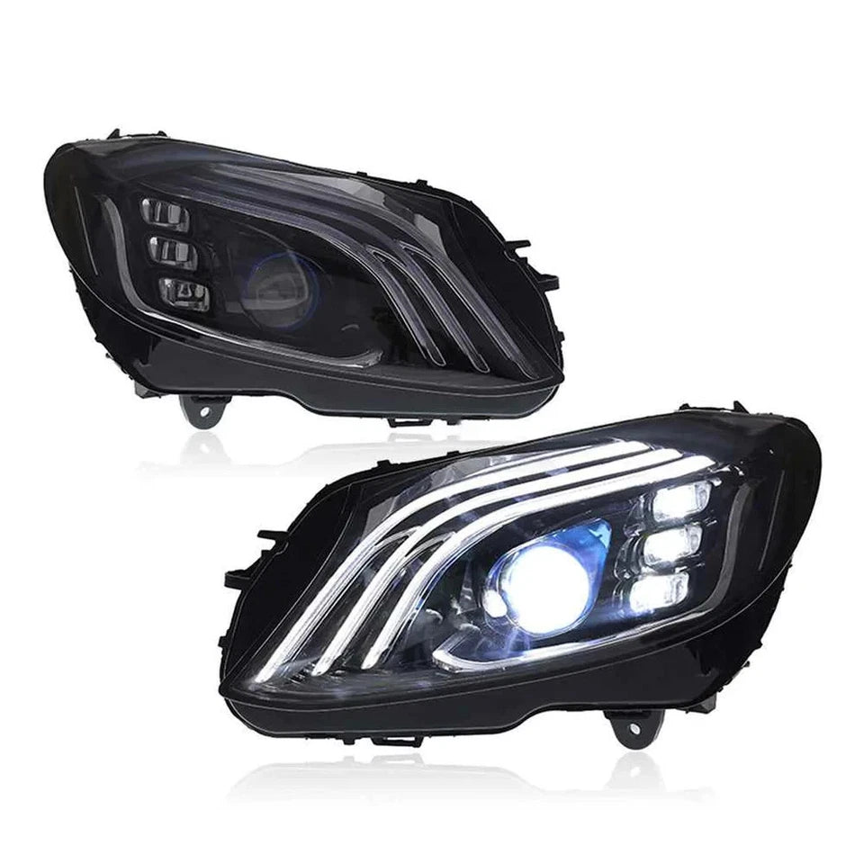NTXGlow LED Headlights (2015-2021 Mercedes-Benz W205 C180 C200 C260 Maybach Exelero)