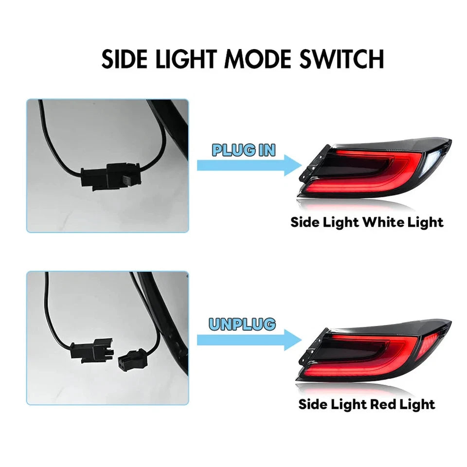 NTXGlow Smoked LED Tail Lights (2021-2025 Toyota GR86 & Subaru BRZ)