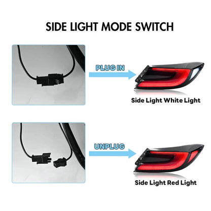 NTXGlow Smoked LED Tail Lights (2021-2025 Toyota GR86 & Subaru BRZ)