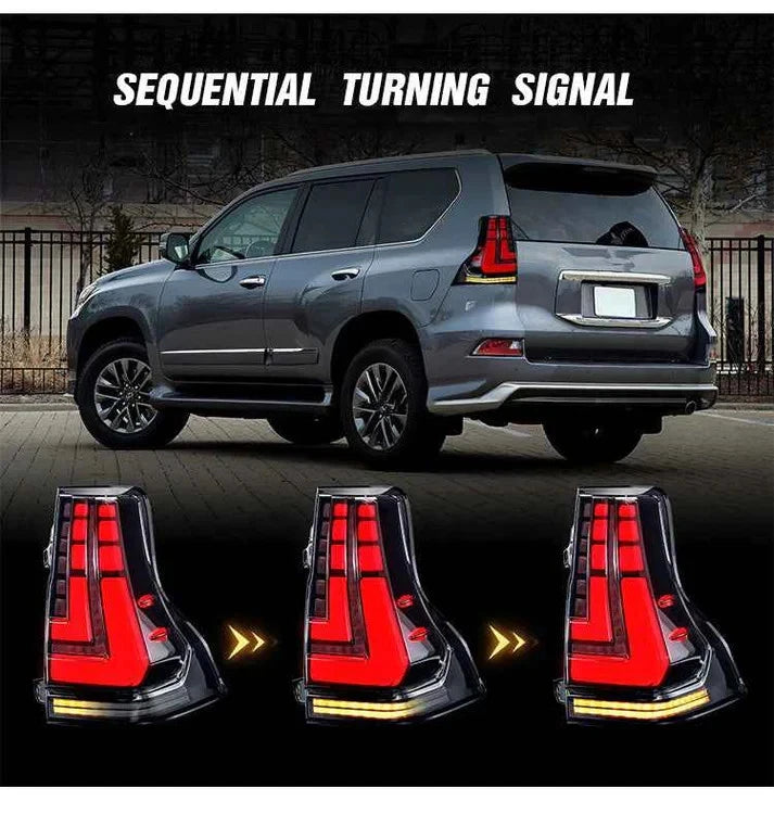 NTXGlow LED Tail Lights (2010-2021 Toyota Prado & 2010-2023 Lexus GX460)
