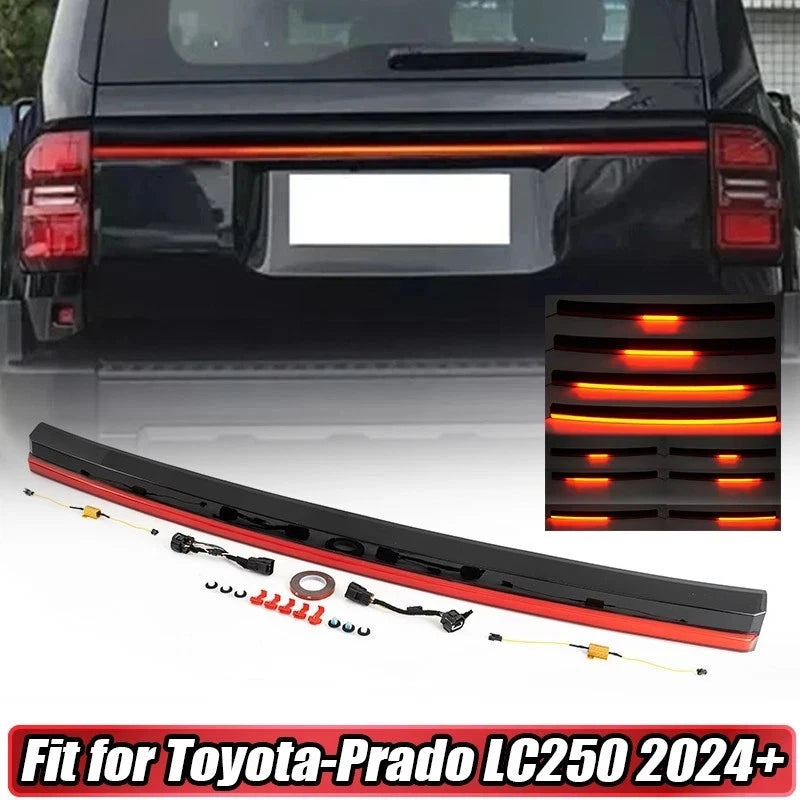 NTXGlow Smoked LED Trunk Tail Lights (2024+ Toyota Land Cruiser Prado LC250)