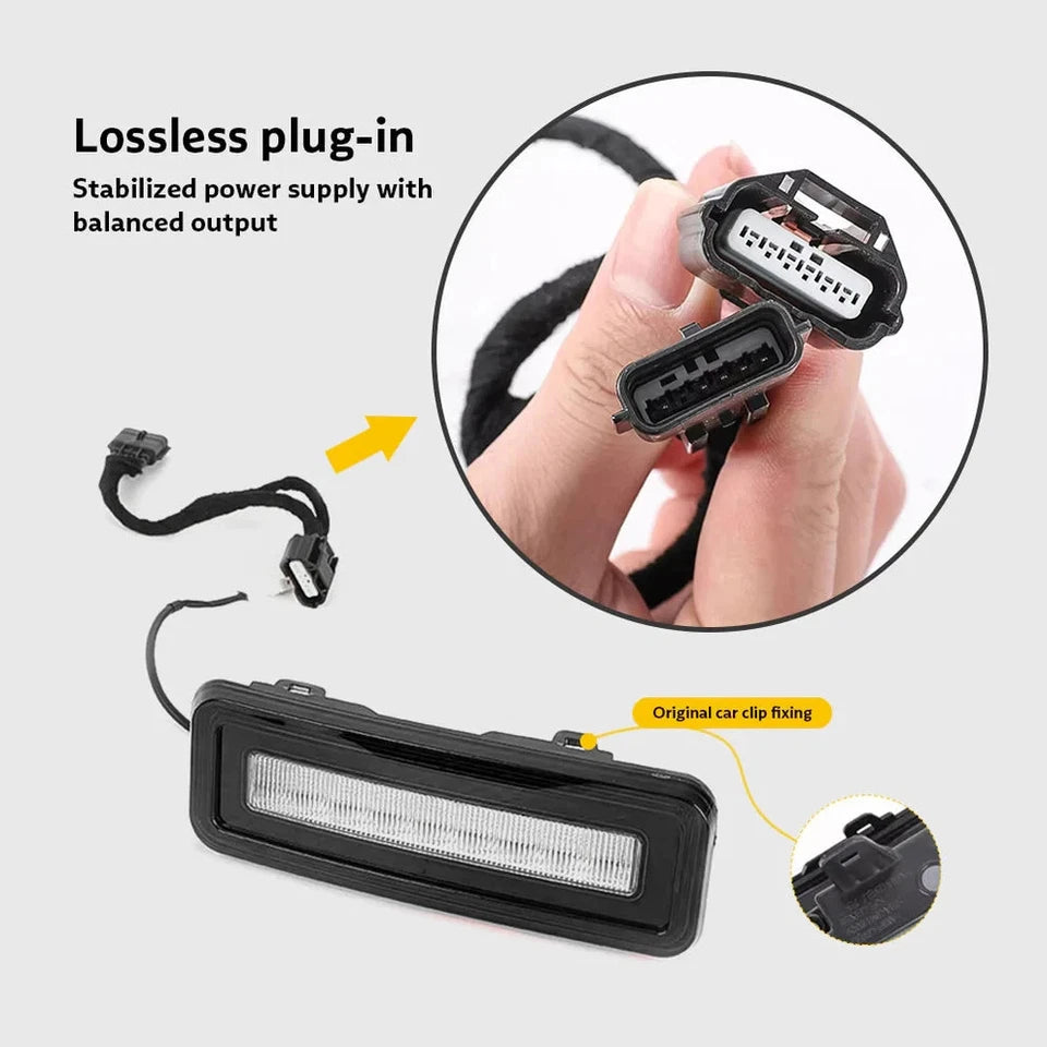 NTXGlow Red LED Bumper Brake Tail Lights (2020-2025 Land Rover Defender)