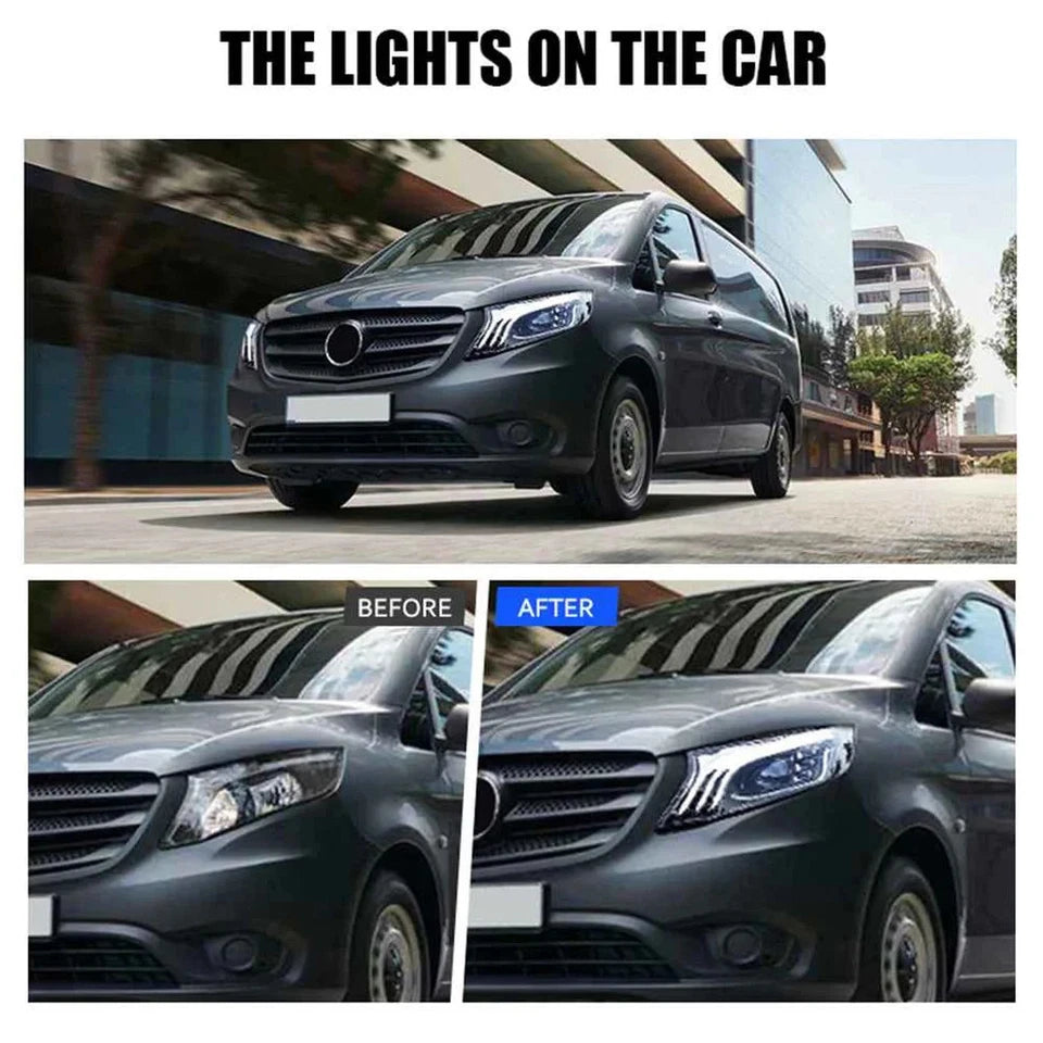 NTXGlow Xenon LED Headlights (2017-22 Mercedes-Benz V-Class Metris/Vito)
